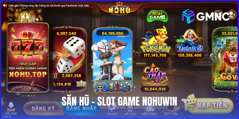 Săn hũ – Slot game với hơn 100 chủ đề hấp dẫn